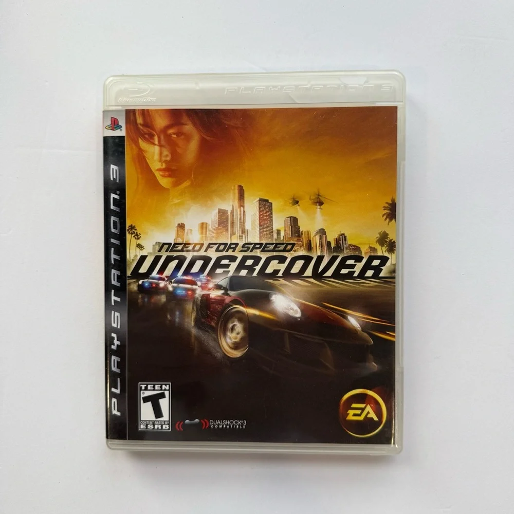 Need for Speed:‎ Undercover (Sony PlayStation 3, 2008) PS3 CIB Cracked Case